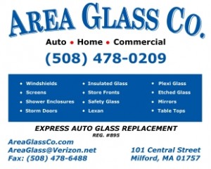 Area Glass Co. Milford, MA 01757