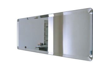 Beveled Mirror Round Corners